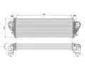 Chladi vzduchu intercooler VALEO ‐ VA 822903