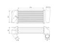 Chladi� vzduchu intercooler&nbsp;VALEO&nbsp;&dash;&nbsp;VA 822905