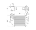Chladi� vzduchu intercooler&nbsp;VALEO&nbsp;&dash;&nbsp;VA 822906