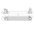 Chladi vzduchu intercooler VALEO ‐ VA 822924