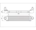 VALEO Chladi vzduchu intercooler ‐ VA 822926