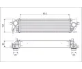 Chladi vzduchu intercooler VALEO ‐ VA 822930