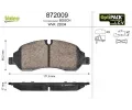 VALEO Sada brzdovch destiek OPTIPACK for LCV ‐ VA 872009