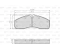 VALEO Sada brzdovch destiek ‐ VA 872160