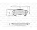 VALEO Sada brzdov�ch desti�ek VA 872465, 872465