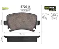 Sada brzdov�ch desti�ek&nbsp;VALEO&nbsp;&dash;&nbsp;VA 872914
