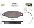 VALEO Sada brzdovch destiek ‐ VA 872981