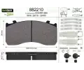 VALEO Sada brzdovch destiek OptiPACK ‐ VA 882210