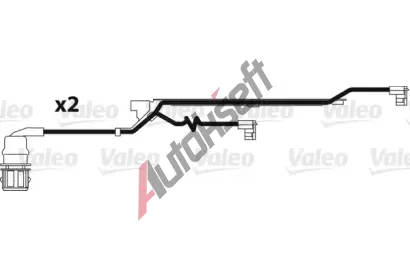 VALEO Vstran kontakt opoteben obloen OptiPACK VA 882345, 882345