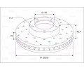 VALEO Brzdov kotou - 284 mm VA 886266, 886266