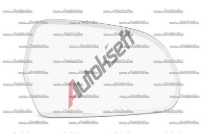 VAG ORIGINL Sklo zrctka (konvexn) s VAG 4F0857536AH, 4F0857536AH