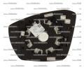 VAG ORIGINL Sklo zrctka (sfrick) s VAG 5E0857522, 5E0857522