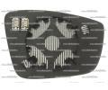 VAG ORIGINL Sklo zrctka (sfrick) s VAG 6RU857521F, 6RU857521F