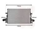 Chladi vzduchu intercooler VAN WEZEL ‐ VAW 01004096