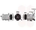 Kompresor klimatizace&nbsp;VAN WEZEL&nbsp;&dash;&nbsp;VAW 0101K700