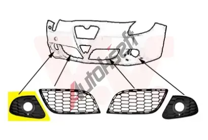 VAN WEZEL Vtrac mka nraznku VAW 0113594, 0113594