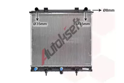 VAN WEZEL Chladi vody VAW 02002132, 02002132