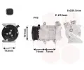 VAN WEZEL Kompresor klimatizace ‐ VAW 0200K185