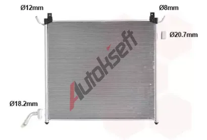 VAN WEZEL Chladi vody VAW 02012710, 02012710