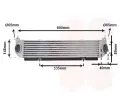 Chladi vzduchu intercooler VAN WEZEL ‐ VAW 02014703