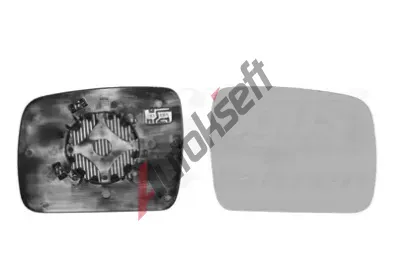 VAN WEZEL Sklo do vnjho zrctka HAGUS VAW 0250838, 0250838