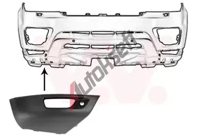 VAN WEZEL Spoiler VAW 0256502, 0256502