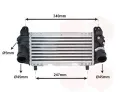 Chladi vzduchu intercooler VAN WEZEL ‐ VAW 03004192