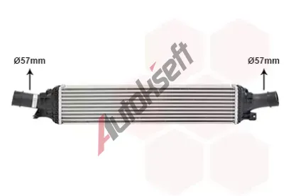 VAN WEZEL Chladi vzduchu intercooler VAW 03004294, 03004294