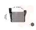 Chladi vzduchu intercooler VAN WEZEL ‐ VAW 03004333