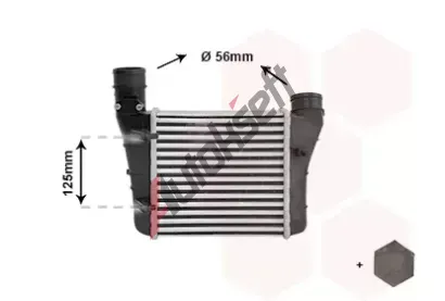 VAN WEZEL Chladi vzduchu intercooler VAW 03004333, 03004333