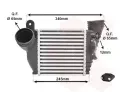 VAN WEZEL Chladi vzduchu intercooler ‐ VAW 03004354
