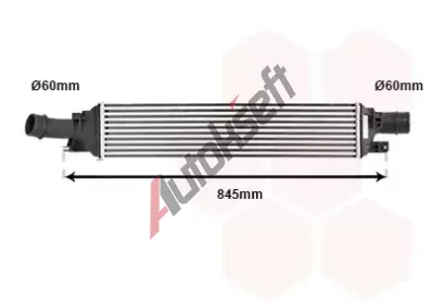 VAN WEZEL Chladi vzduchu intercooler VAW 03004358, 03004358