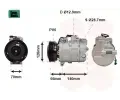 Kompresor klimatizace VAN WEZEL ‐ VAW 0300K150