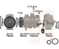 Kompresor klimatizace VAN WEZEL ‐ VAW 0300K270