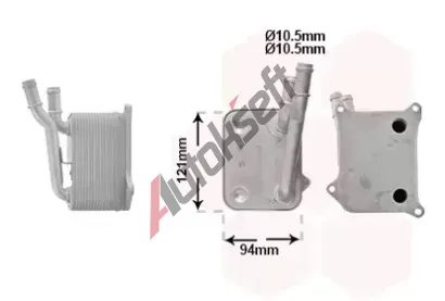 VAN WEZEL Chladič oleje VAW 03013717, 03013717 VAN WEZEL Chladič oleje VAW 03013717, 03013717