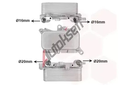 VAN WEZEL Chladi oleje automatick pevodovky VAW 03013719, 03013719