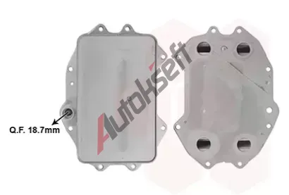 VAN WEZEL Chladi� oleje VAW 03013730, 03013730