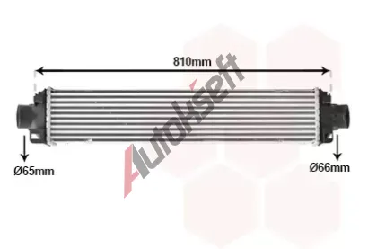 VAN WEZEL Chladi vzduchu intercooler VAW 03014719, 03014719