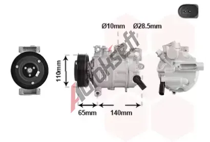 VAN WEZEL Kompresor klimatizace VAW 0301K714, 0301K714
