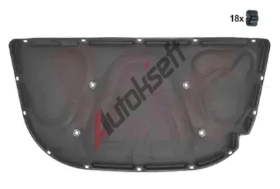 VAN WEZEL Izolace motorovho prostoru VAW 0318460, 0318460