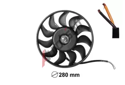 VAN WEZEL Vtrk chlazen motoru VAW 0318746, 0318746