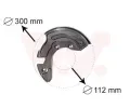 VAN WEZEL Ochrann plech proti neistotm brzdovho kotoue ‐ VAW 0323371