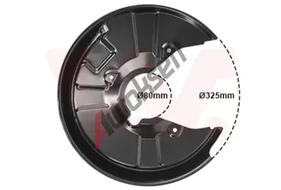 VAN WEZEL Ochrann plech proti neistotm brzdovho kotoue VAW 0325375, 0325375