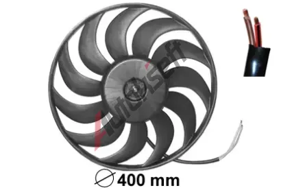 VAN WEZEL Vtrk - chlazen motoru VAW 0325747, 0325747