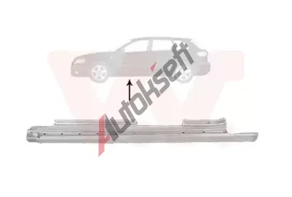 VAN WEZEL Práh dveří VAW 0332103, 0332103  VAN WEZEL Práh dveří VAW 0332103, 0332103