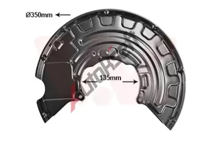 VAN WEZEL Ochranný plech proti nečistotám brzdového kotouče VAW 0332371, 0332371 VAN WEZEL Ochranný plech proti nečistotám brzdového kotouče VAW 0332371, 0332371