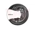 Ochrann plech proti neistotm brzdovho kotoue VAN WEZEL ‐ VAW 0334374