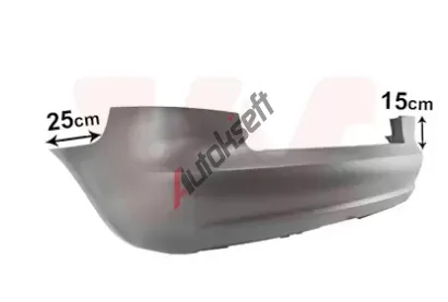 VAN WEZEL Nárazník VAW 0334544, 0334544 VAN WEZEL Nárazník VAW 0334544, 0334544