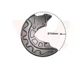 Ochrann plech proti neistotm brzdovho kotoue VAN WEZEL ‐ VAW 0336372