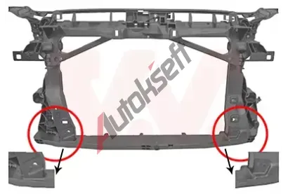 VAN WEZEL Přední obložení VAW 0336678, 0336678 VAN WEZEL Přední obložení VAW 0336678, 0336678